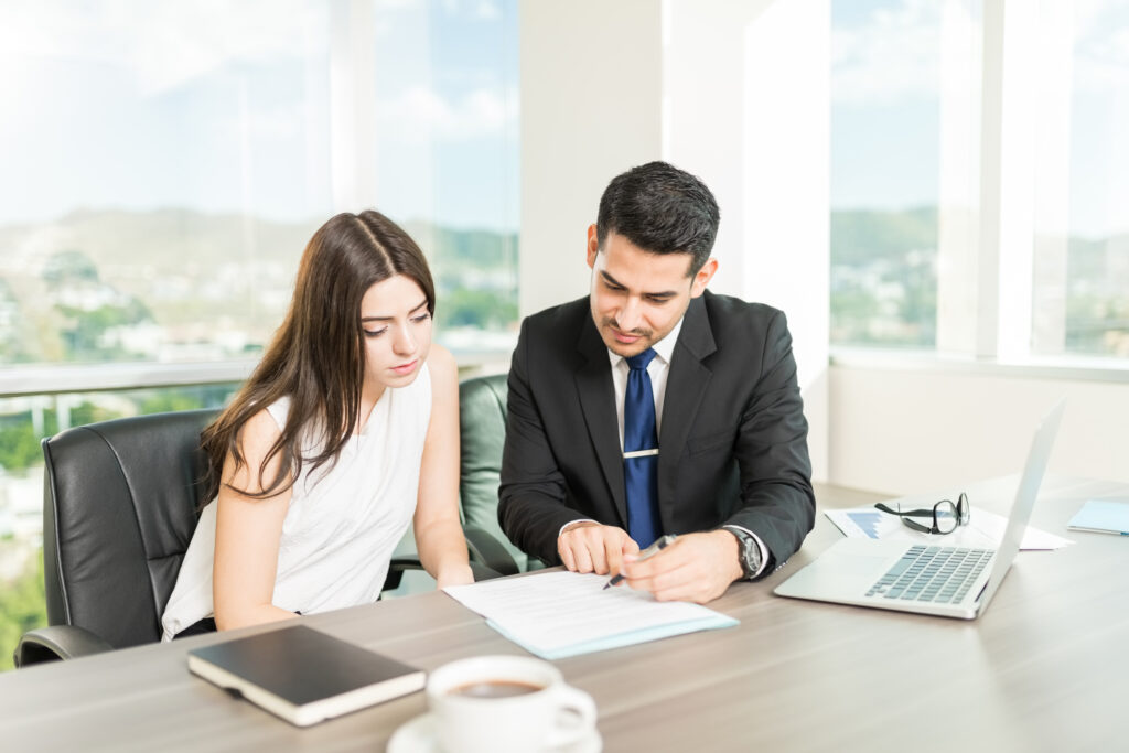 Adviser Providing Best Service To Win Client's Trust